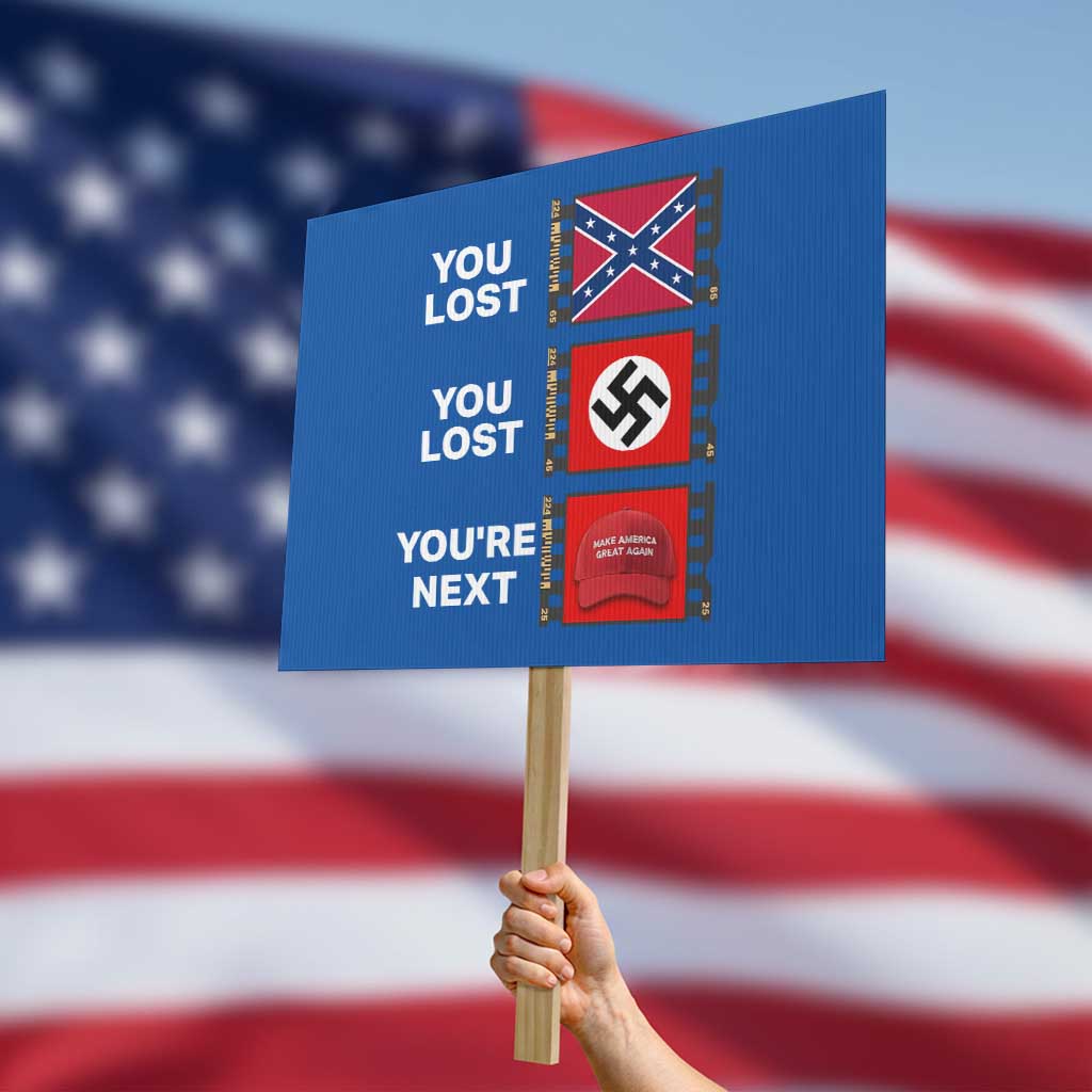 Resist Political Protest Protest Sign History Anti Hate Extremism Authoritarianism - Wonder Print Shop
