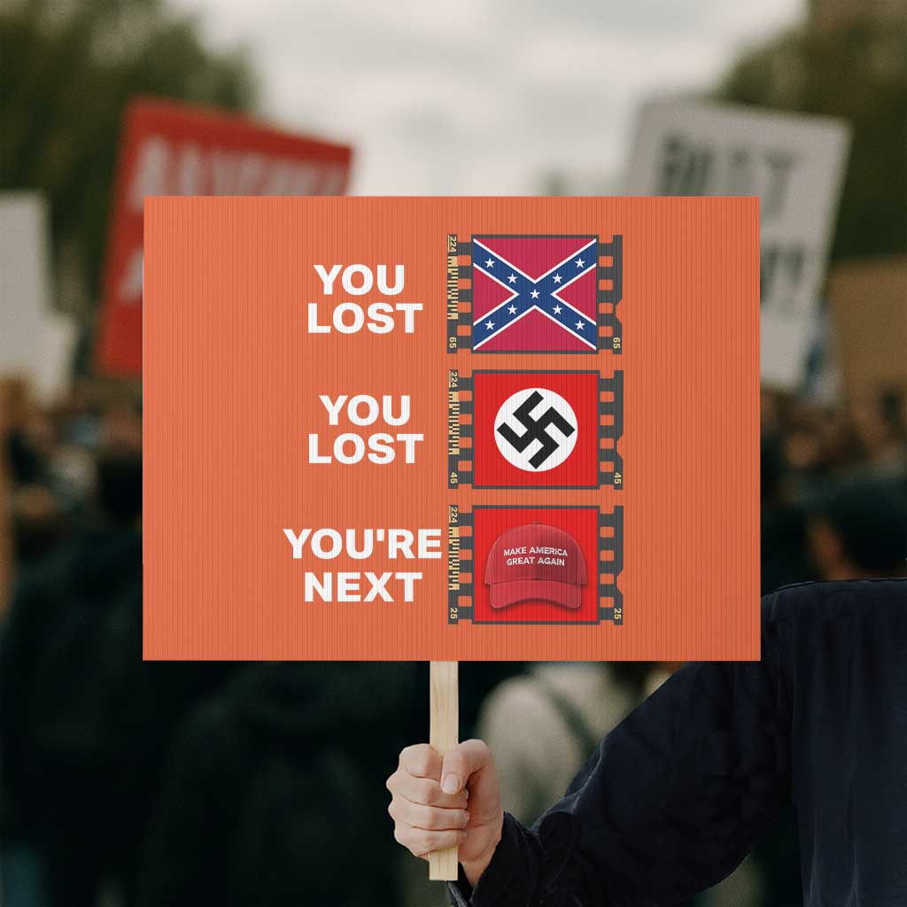 Resist Political Protest Protest Sign History Anti Hate Extremism Authoritarianism - Wonder Print Shop