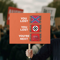 Resist Political Protest Protest Sign History Anti Hate Extremism Authoritarianism - Wonder Print Shop