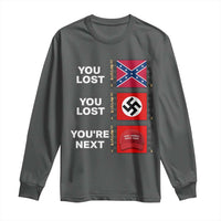 Resist Political Protest Long Sleeve Shirt History Anti Hate Extremism Authoritarianism - Wonder Print Shop