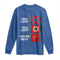 Resist Political Protest Long Sleeve Shirt History Anti Hate Extremism Authoritarianism - Wonder Print Shop