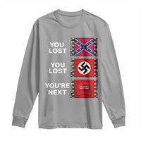 Resist Political Protest Long Sleeve Shirt History Anti Hate Extremism Authoritarianism - Wonder Print Shop