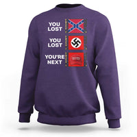 Resist Political Protest Sweatshirt History Anti Hate Extremism Authoritarianism - Wonder Print Shop