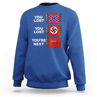 Resist Political Protest Sweatshirt History Anti Hate Extremism Authoritarianism - Wonder Print Shop