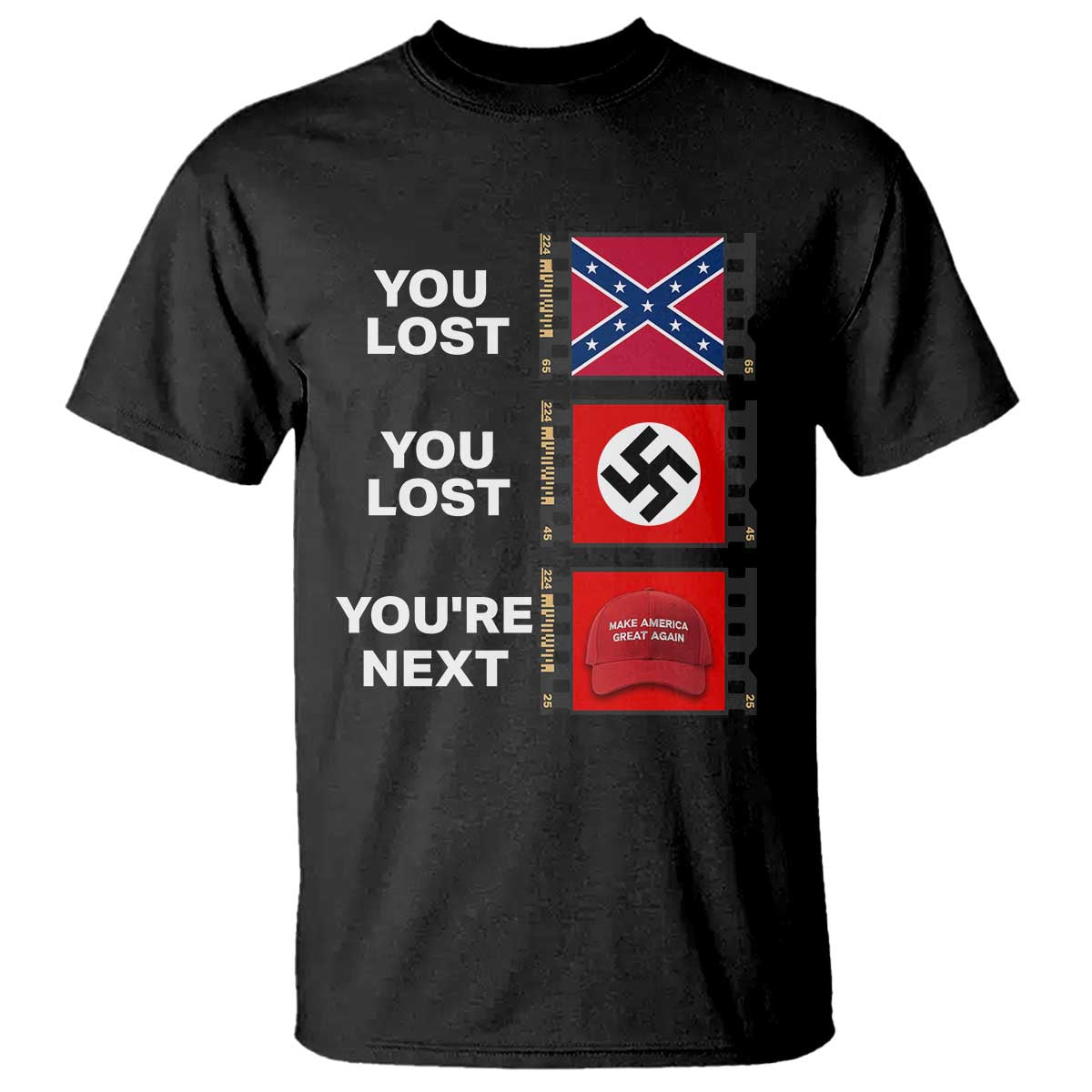 Resist Political Protest T Shirt History Anti Hate Extremism Authoritarianism - Wonder Print Shop