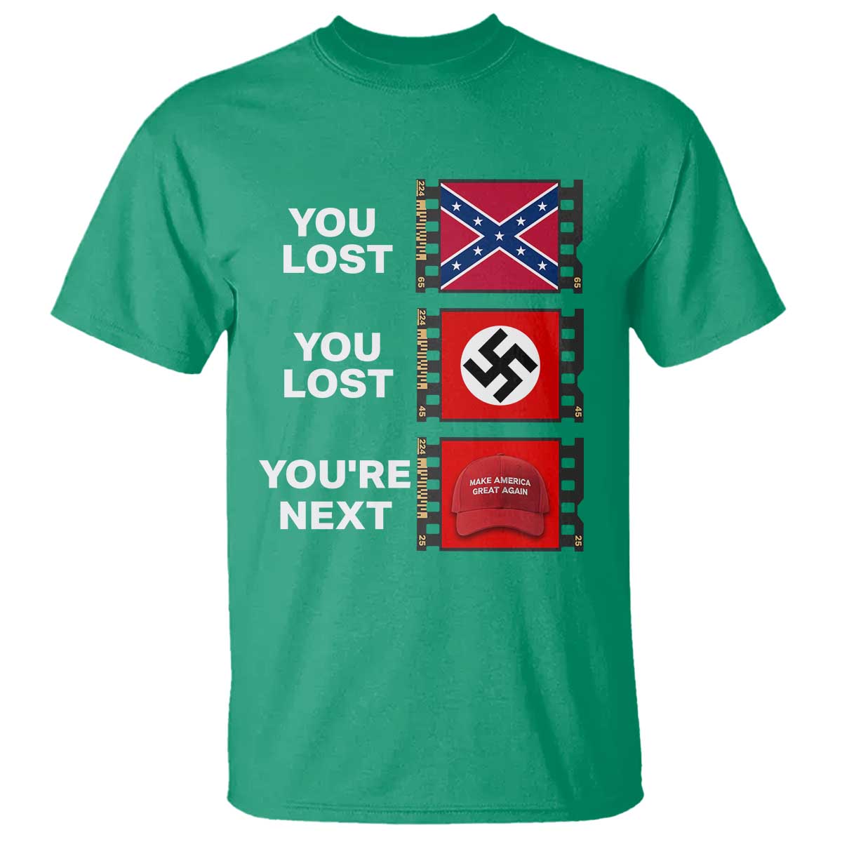 Resist Political Protest T Shirt History Anti Hate Extremism Authoritarianism - Wonder Print Shop