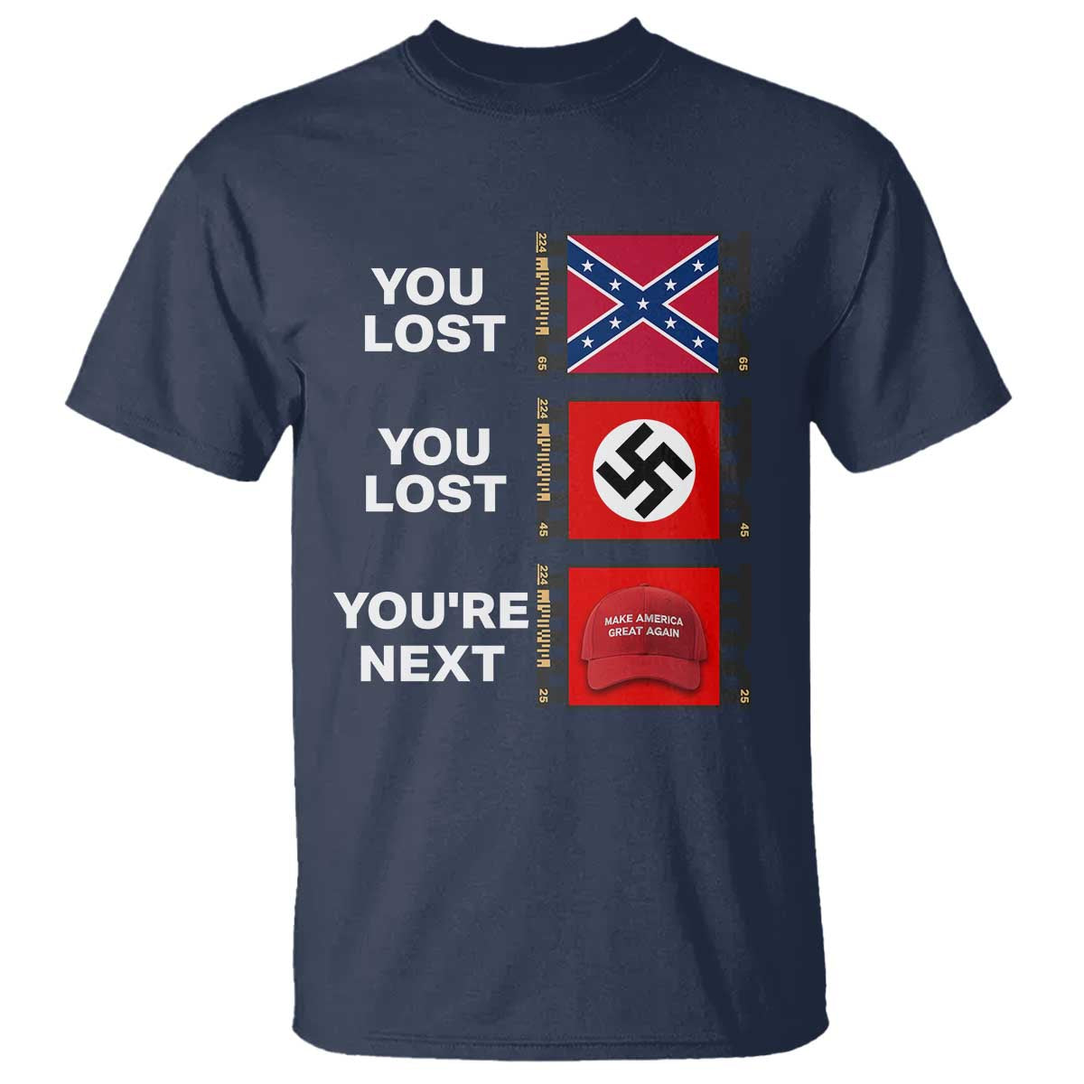 Resist Political Protest T Shirt History Anti Hate Extremism Authoritarianism - Wonder Print Shop