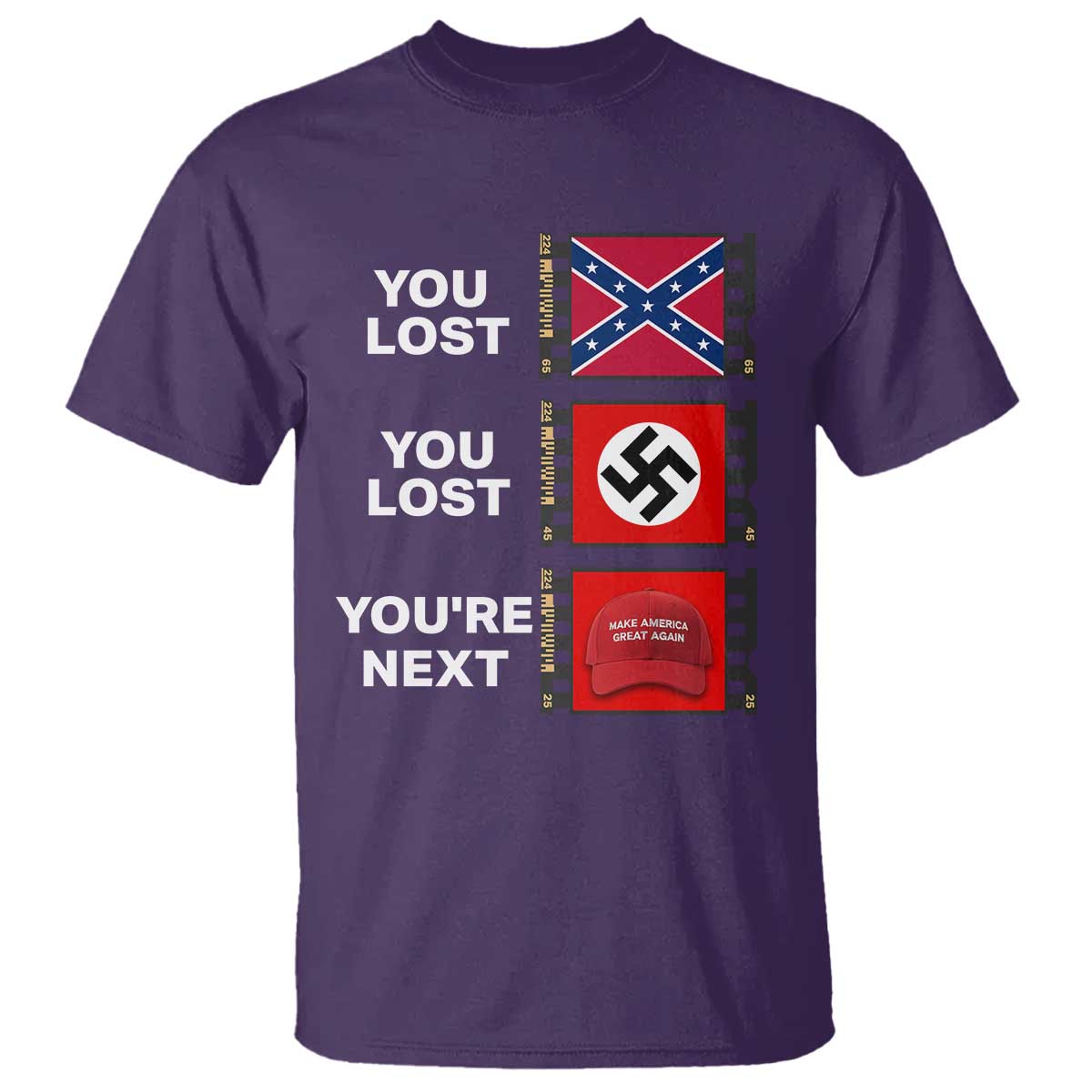 Resist Political Protest T Shirt History Anti Hate Extremism Authoritarianism - Wonder Print Shop