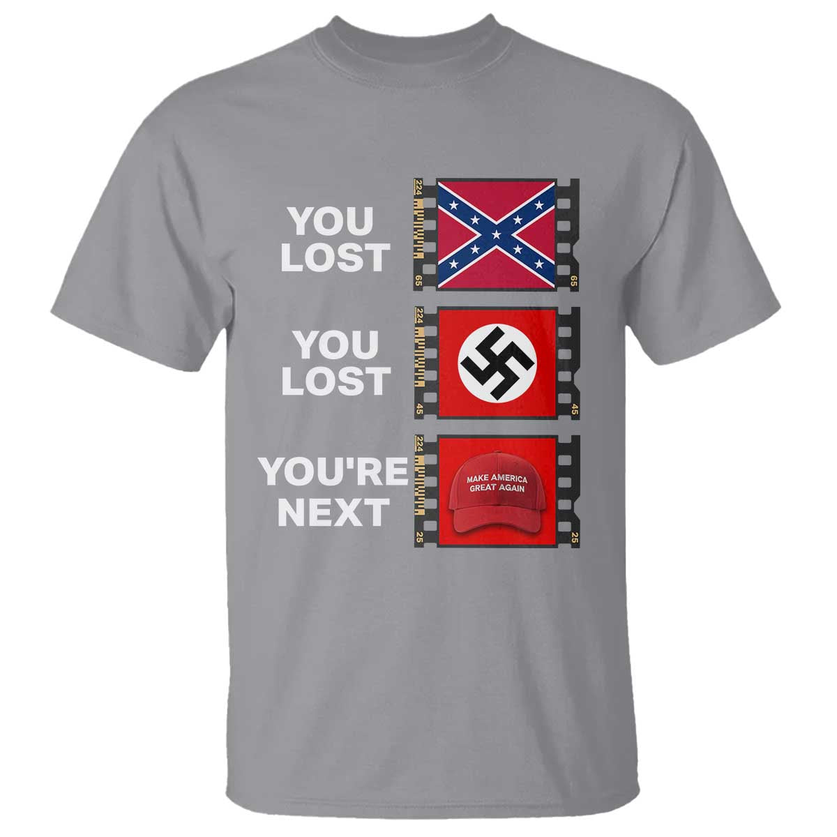 Resist Political Protest T Shirt History Anti Hate Extremism Authoritarianism - Wonder Print Shop