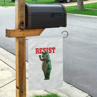 Funny Inflatable Portland Frog Resist Garden Flag Freedom Protest - Wonder Print Shop