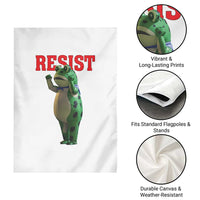 Funny Inflatable Portland Frog Resist Garden Flag Freedom Protest - Wonder Print Shop