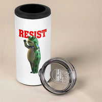 Funny Inflatable Portland Frog Resist 4 in 1 Can Cooler Tumbler Freedom Protest - Wonder Print Shop
