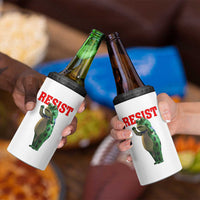 Funny Inflatable Portland Frog Resist 4 in 1 Can Cooler Tumbler Freedom Protest - Wonder Print Shop