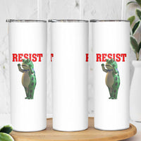 Funny Inflatable Portland Frog Resist Skinny Tumbler Freedom Protest - Wonder Print Shop