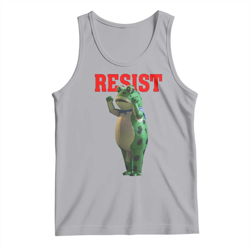 Funny Inflatable Portland Frog Resist Tank Top Freedom Protest - Wonder Print Shop