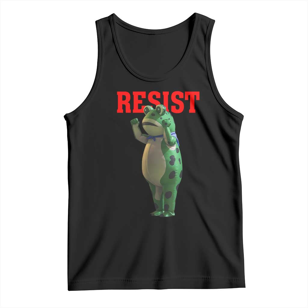 Funny Inflatable Portland Frog Resist Tank Top Freedom Protest - Wonder Print Shop