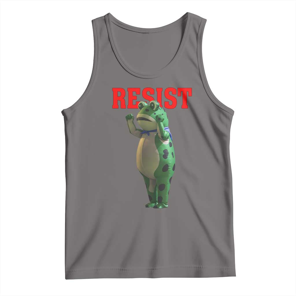 Funny Inflatable Portland Frog Resist Tank Top Freedom Protest - Wonder Print Shop