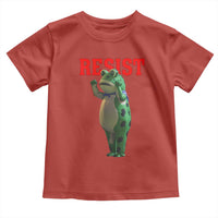 Funny Inflatable Portland Frog Resist Toddler T Shirt Freedom Protest - Wonder Print Shop