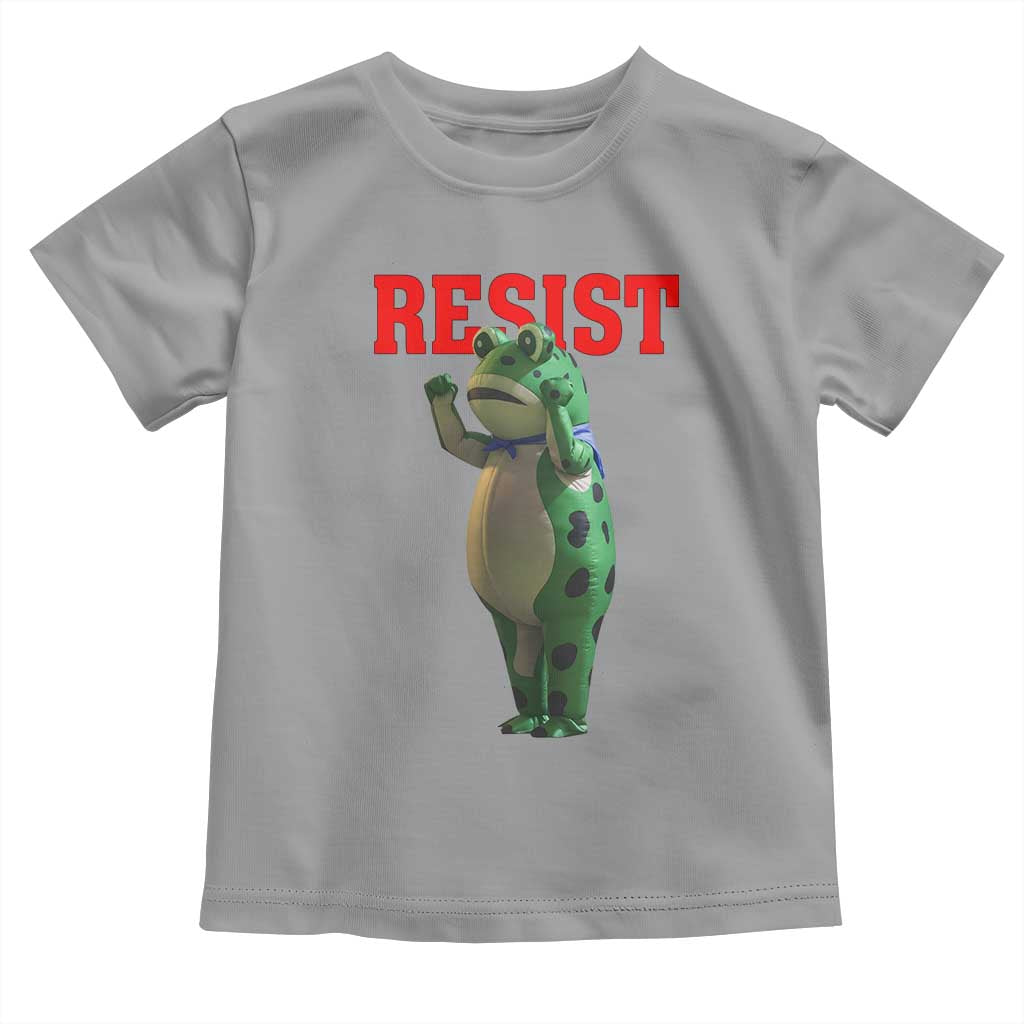 Funny Inflatable Portland Frog Resist Toddler T Shirt Freedom Protest - Wonder Print Shop