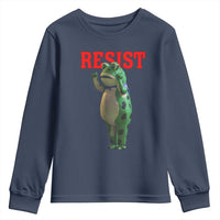 Funny Inflatable Portland Frog Resist Youth Sweatshirt Freedom Protest - Wonder Print Shop