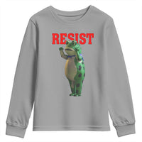 Funny Inflatable Portland Frog Resist Youth Sweatshirt Freedom Protest - Wonder Print Shop