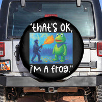 Funny Portland Frog Protest Spare Tire Cover Thats OK Im A Frog Pepper Spray - Wonder Print Shop