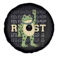 Resist Raised Fist Frog Spare Tire Cover Portland Protest Freedom Fighter - Wonder Print Shop