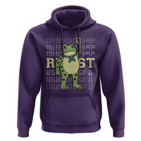Resist Raised Fist Frog Hoodie Portland Protest Freedom Fighter - Wonder Print Shop