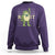 Resist Raised Fist Frog Sweatshirt Portland Protest Freedom Fighter - Wonder Print Shop