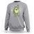 Resist Raised Fist Frog Sweatshirt Portland Protest Freedom Fighter - Wonder Print Shop