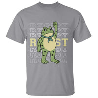Resist Raised Fist Frog T Shirt Portland Protest Freedom Fighter - Wonder Print Shop