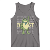Resist Raised Fist Frog Tank Top Portland Protest Freedom Fighter - Wonder Print Shop