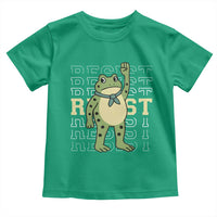 Resist Raised Fist Frog Toddler T Shirt Portland Protest Freedom Fighter - Wonder Print Shop