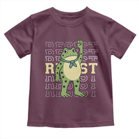 Resist Raised Fist Frog Toddler T Shirt Portland Protest Freedom Fighter - Wonder Print Shop
