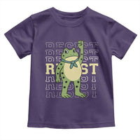 Resist Raised Fist Frog Toddler T Shirt Portland Protest Freedom Fighter - Wonder Print Shop