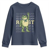 Resist Raised Fist Frog Youth Sweatshirt Portland Protest Freedom Fighter - Wonder Print Shop