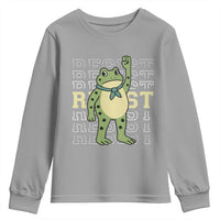 Resist Raised Fist Frog Youth Sweatshirt Portland Protest Freedom Fighter - Wonder Print Shop