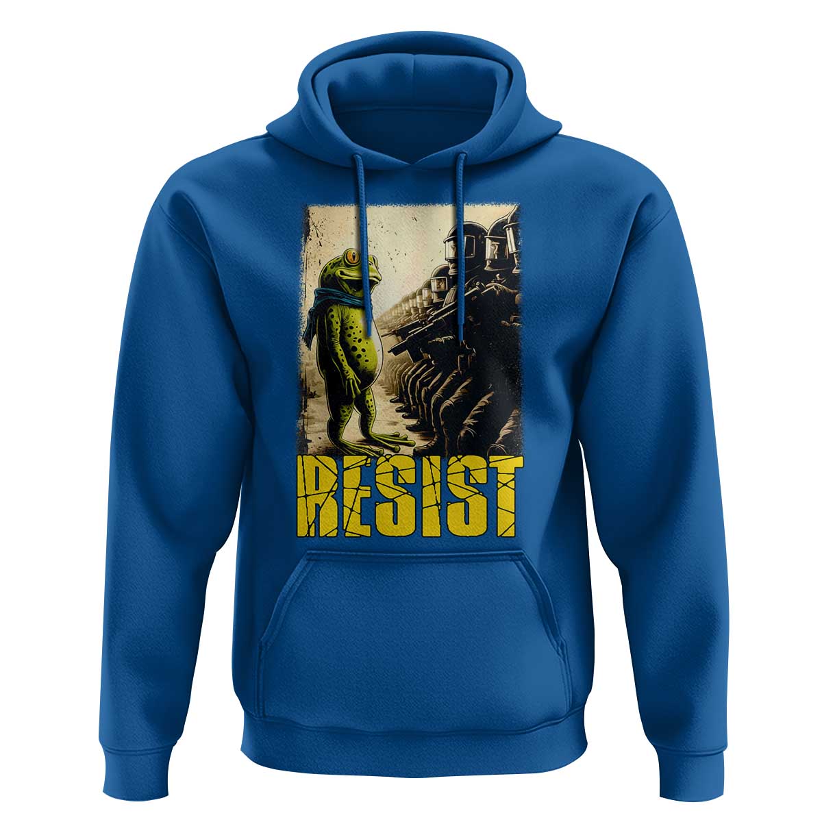 Resist Frog Hoodie Stand Against Free Portland Protest - Wonder Print Shop