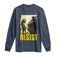 Resist Frog Long Sleeve Shirt Stand Against Free Portland Protest - Wonder Print Shop