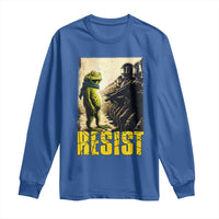 Resist Frog Long Sleeve Shirt Stand Against Free Portland Protest - Wonder Print Shop