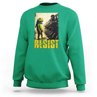 Resist Frog Sweatshirt Stand Against Free Portland Protest - Wonder Print Shop