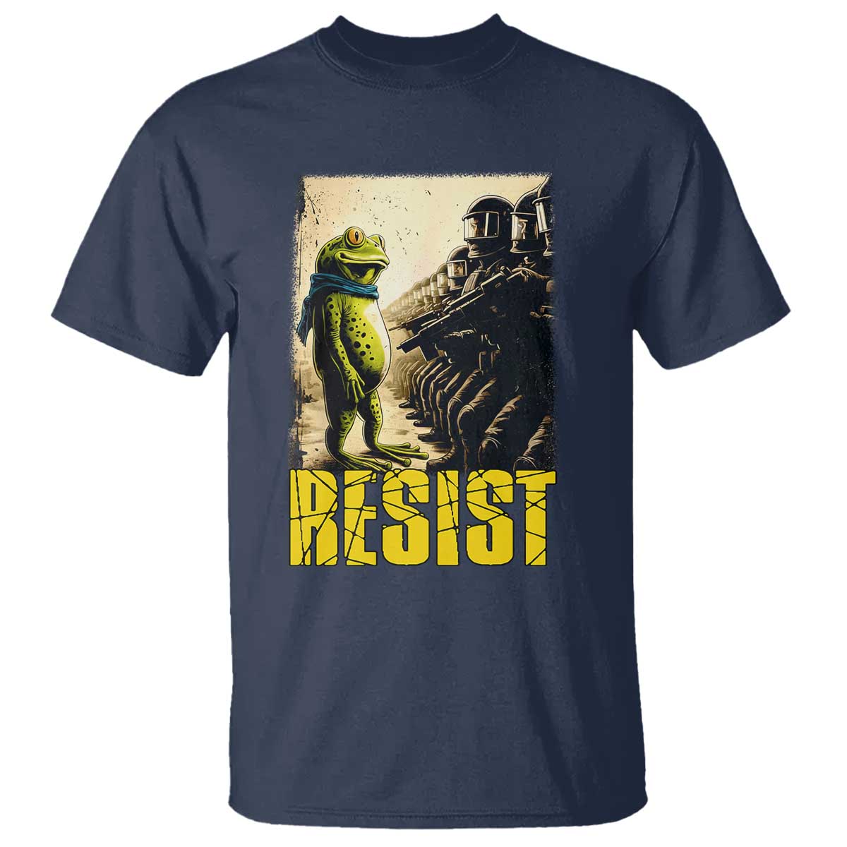 Resist Frog T Shirt Stand Against Free Portland Protest - Wonder Print Shop