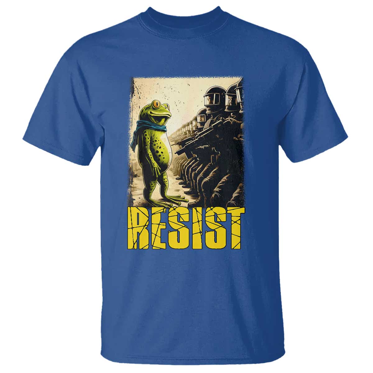 Resist Frog T Shirt Stand Against Free Portland Protest - Wonder Print Shop