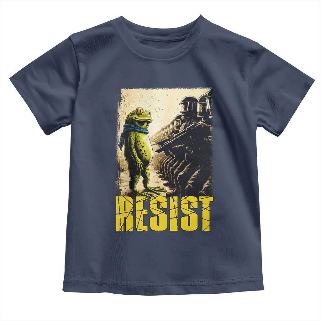 Resist Frog Toddler T Shirt Stand Against Free Portland Protest - Wonder Print Shop