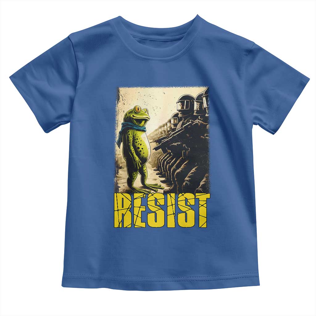 Resist Frog Toddler T Shirt Stand Against Free Portland Protest - Wonder Print Shop