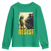 Resist Frog Youth Sweatshirt Stand Against Free Portland Protest - Wonder Print Shop