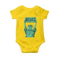 Funny Liberty Frog Meme Resist Baby Onesie Portland Frogs Protest Freedom Fighter - Wonder Print Shop