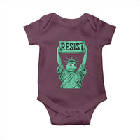 Funny Liberty Frog Meme Resist Baby Onesie Portland Frogs Protest Freedom Fighter - Wonder Print Shop