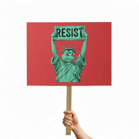 Funny Liberty Frog Meme Resist Protest Sign Portland Frogs Protest Freedom Fighter - Wonder Print Shop