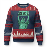 Funny Liberty Frog Meme Resist Ugly Christmas Sweater Portland Frogs Protest Freedom Fighter - Wonder Print Shop